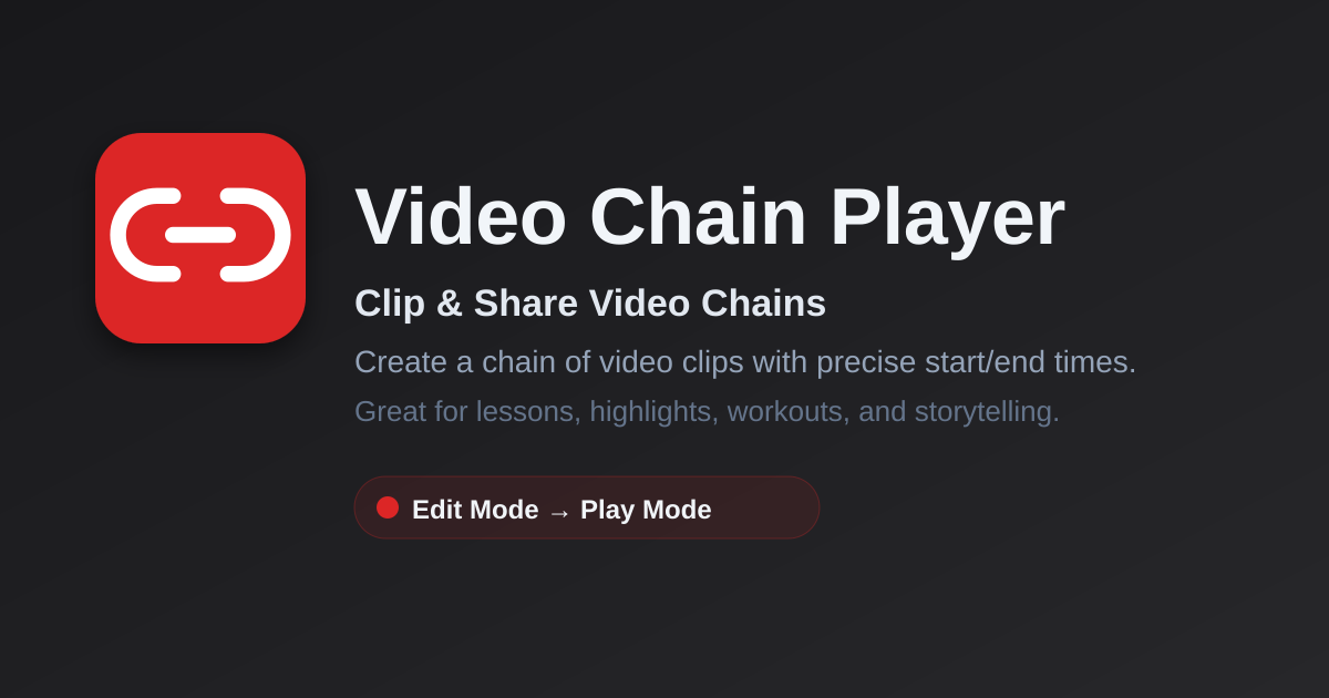 Video Chain Player
